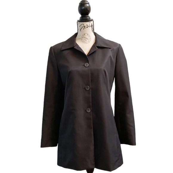 GIANNI Jackets & Blazers - GIANNI Ladies Black Jacket Coat Dress Size 8